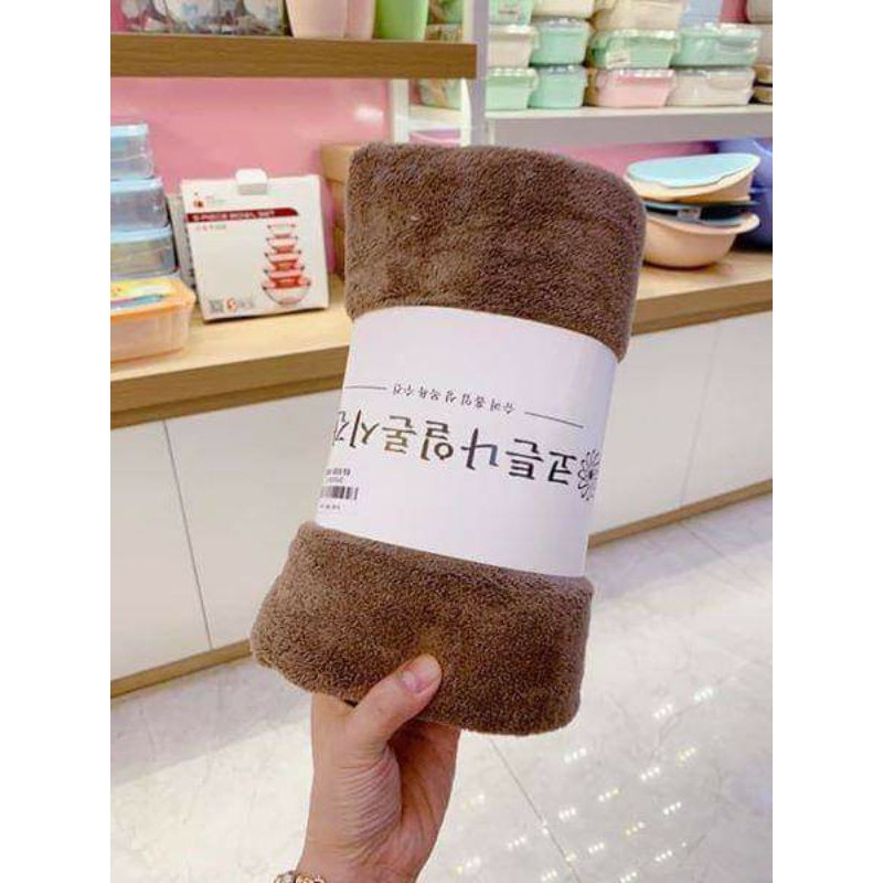 Khăn tắm Hàn Quốc, Khăn tắm lông cừu loại to, khắn tắm thấm nước cực tốt