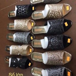 [Freeship] [Ảnh thật] [Bigsize] Dép guốc số lớn big size 39-43