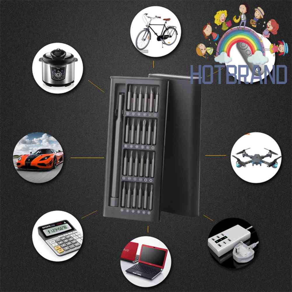 Bộ Tua Vít Nam Châm 24 Trong 1 Sửa Chữa Điện Thoại