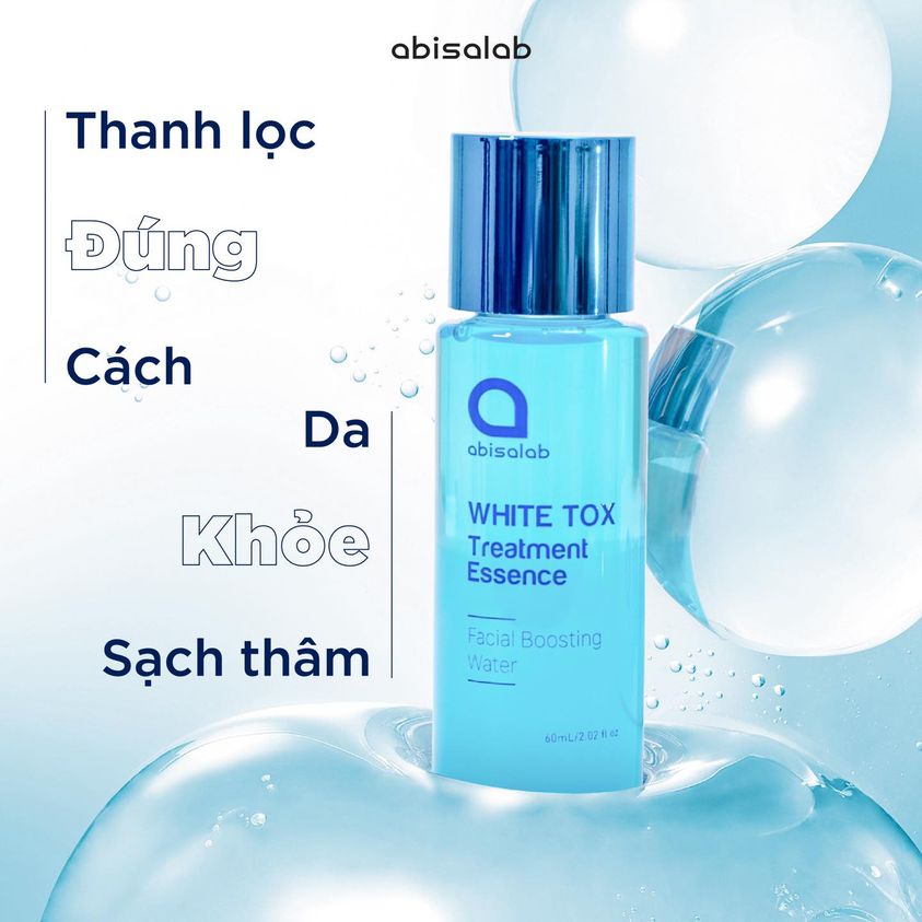 Nước Thần White Tox Treatment Essence Abisalab 60ml