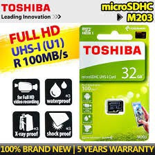 Nơi✽FREESHIP 99K TOÀN QUỐC_Thẻ Nhớ Toshiba M203 MicroSD 32GB (100MB/s)-Thẻ Nhớ Lưu Trử