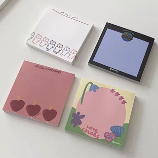 Set 50 Giấy Ghi Chú Hình Trái Tim Đáng Yêu