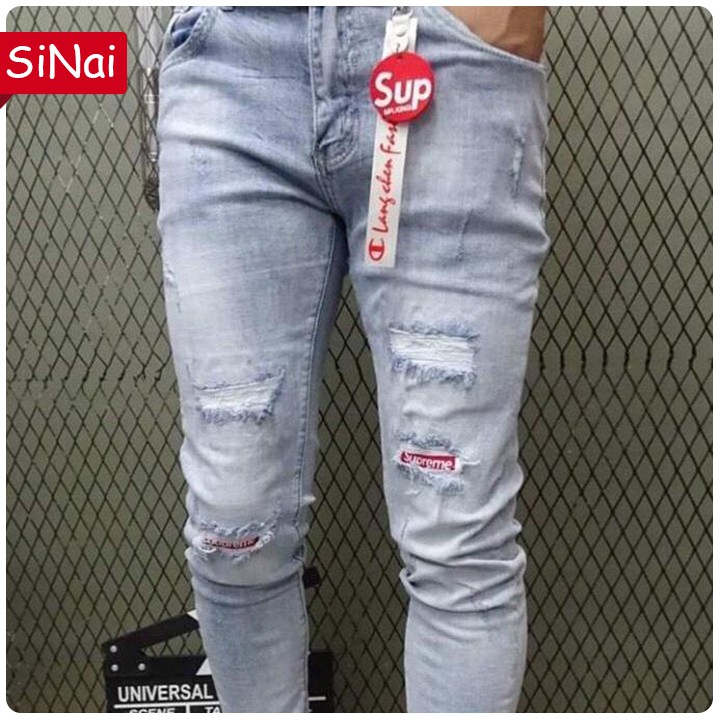 Quần Jean nam mẫu mới 2021 Supreme Sinai Store