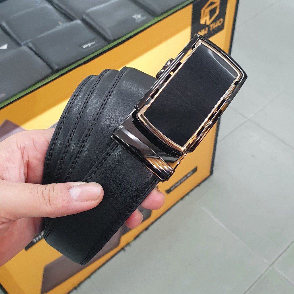 Thắt lưng nam da bò Anh Tho Leather P152