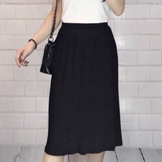 CHÂN VÁY MIDI DẬP LI HÀNG VNXK