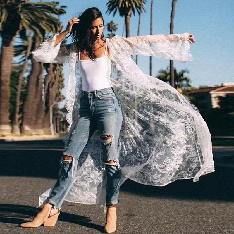 Áo khoác Cardigan chống nắng nữ đi biển