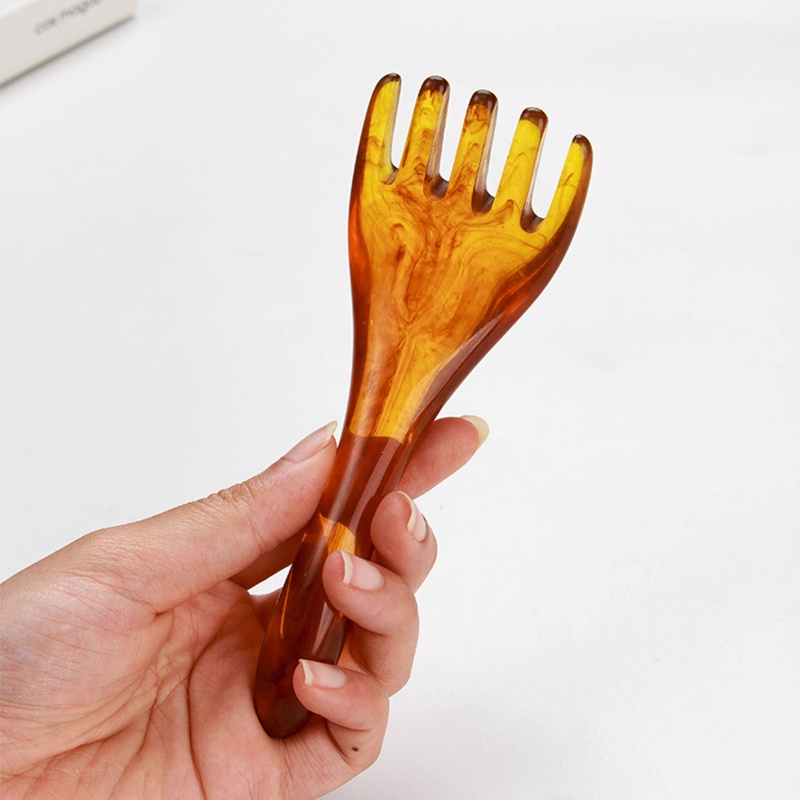 Lược Chải Tóc Massage Da Đầu Bằng Tay Giúp Giảm Căng Thẳng