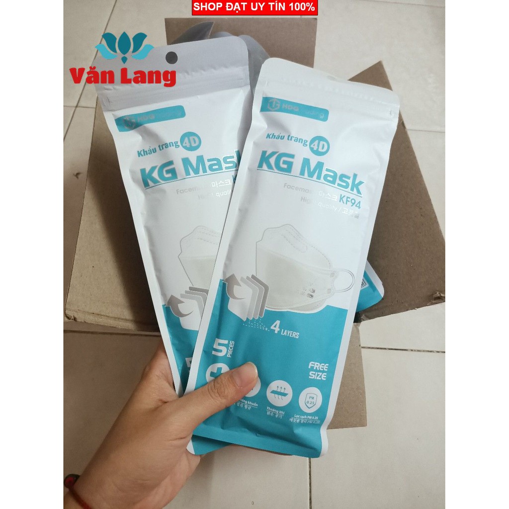 30 Chiếc Khẩu trang 4D Kháng Khuẩn Mask