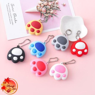 Móc chìa khóa móng vuốt mèo (Nhiều màu - Nhiều mẫu lựa chọn)
