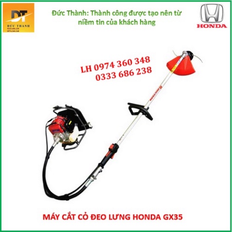 Siêu hot Máy cắt cỏ đeo lưng cần mềm HONDA GX35 Nhập khẩu Thái Lan. Bảo hành 12 Tháng