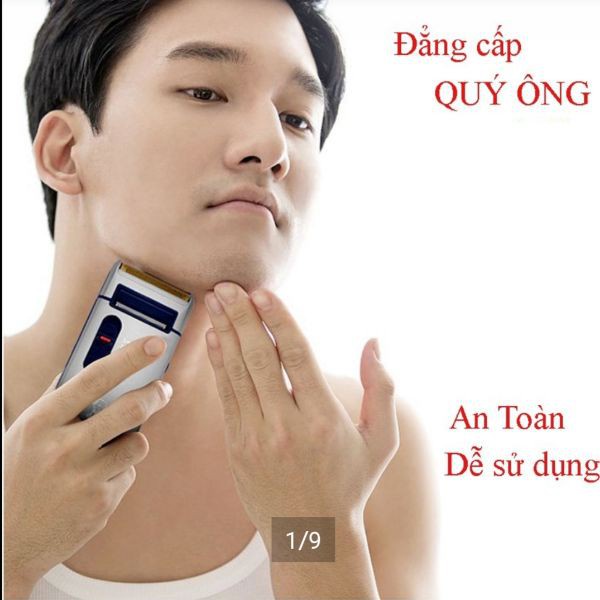 Máy cạo râu đa năng YANDOU W301U, Dao cạo râu nam sạc pin công suất 3W cạo sát, cạo trắng, không đau rát