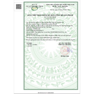 Vitamin D3 K2 và Canxi - Siro tăng chiều cao Smartbibi Maxcal giúp bé phát triển chiều cao vượt trội 100ml