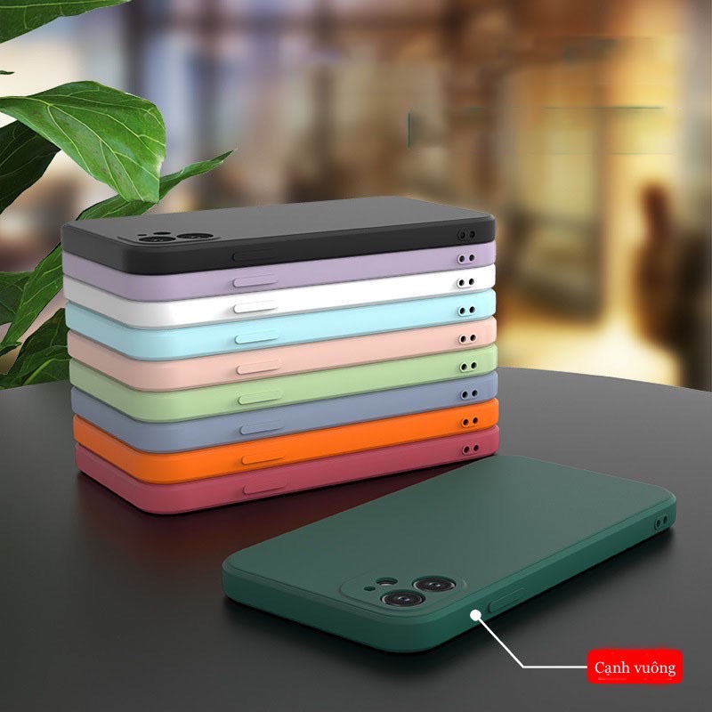 Ốp Lưng Iphone - Ốp lưng Cạnh Vuông Lót Nỉ iphone 6/6plus/6s/6s plus/6/7/7plus/8/8plus/x/xs/xs max/11/11 pro (Link 3)