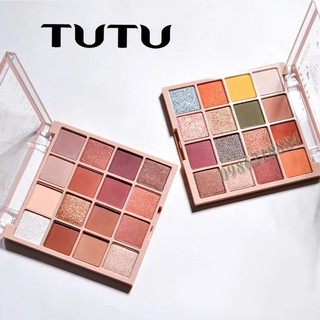 Bảng mắt 16 màu TUTU KAQI COLOR nội địa Trung