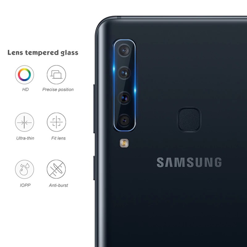 Kính Cường Lực chống trầy Camera Samsung A9 2018, A9s, A9 Star Pro