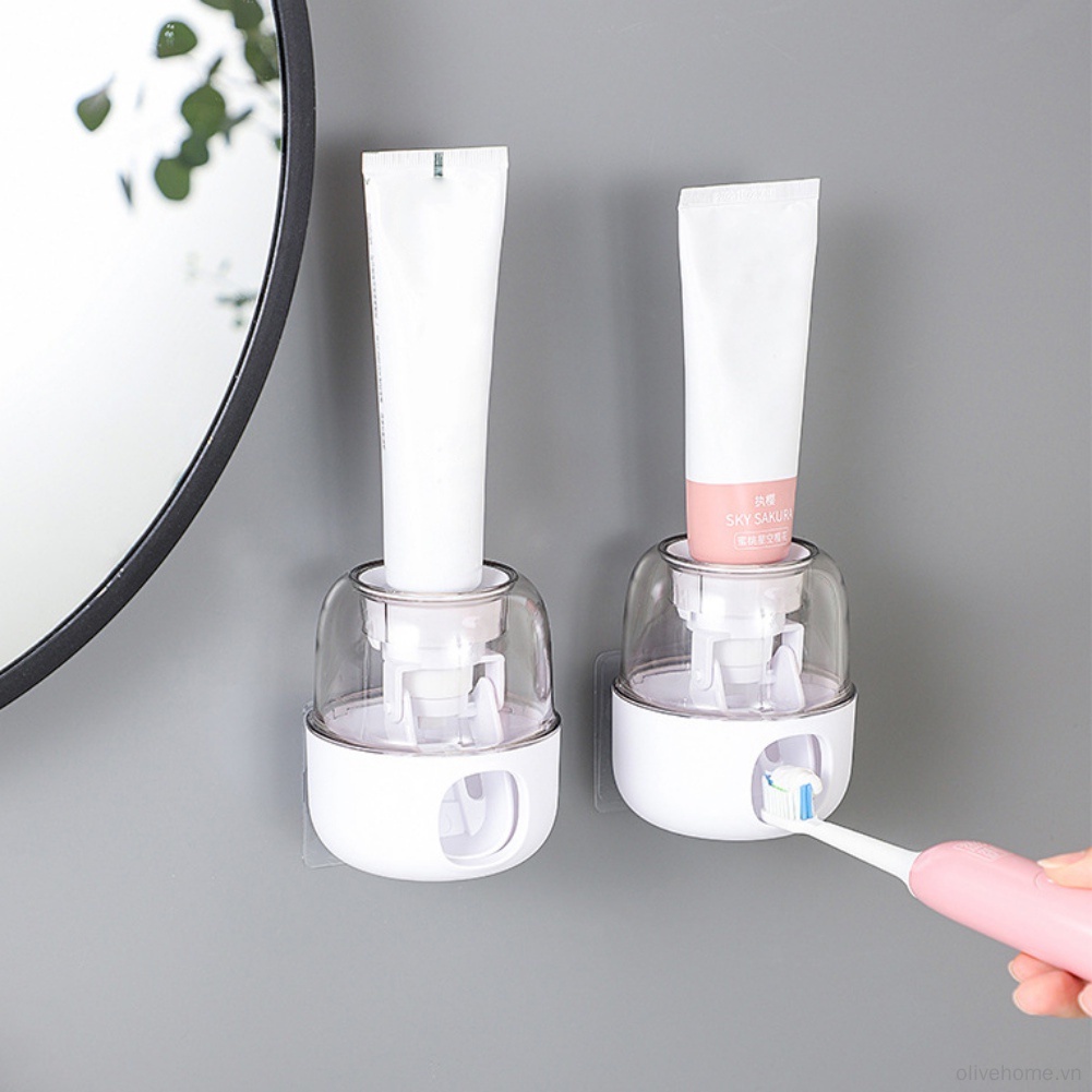 Thiết Bị Lấy Kem Đánh Răng Tự Động Gắn Tường