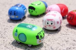 Hộp 4 xe chạy trớn siêu cute