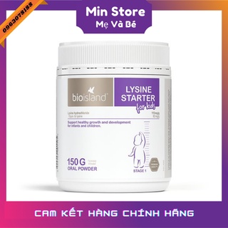 Bột tăng chiều cao Bioisland Lysine Starter For Kids, Úc (150 gram) giúp phát triển chiều cao cho bé,giúp ăn ngon