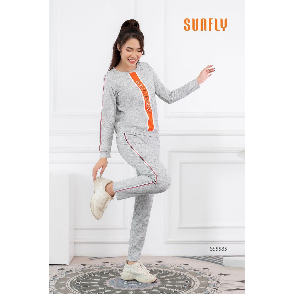 SS5585 BỘ THỂ THAO COTTON ÁO DÀI QUẦN DÀI | BigBuy360 - bigbuy360.vn