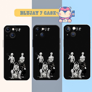 Ốp lưng iphone one piece aesthetic cho iPhone 6 đến iphone13 BLUJOPC005