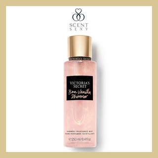 Xịt thơm có nhũ Victoria's Secret - Bare Vanilla Shimmer ( 250mL )