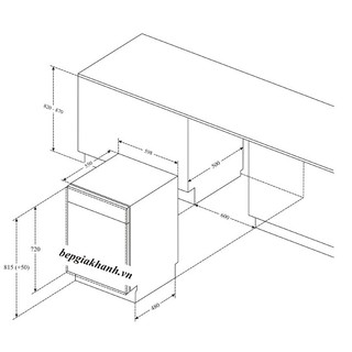 Máy rửa chén Teka DW8 55 FI
