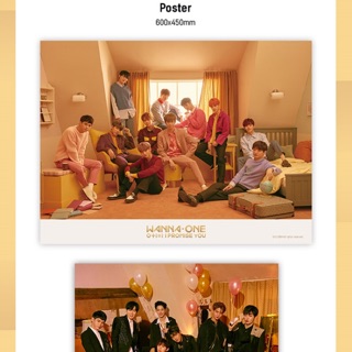 *Có-Sẵn* Ảnh Poster Official WANNAONE WANNA ONE IPU I Promise You