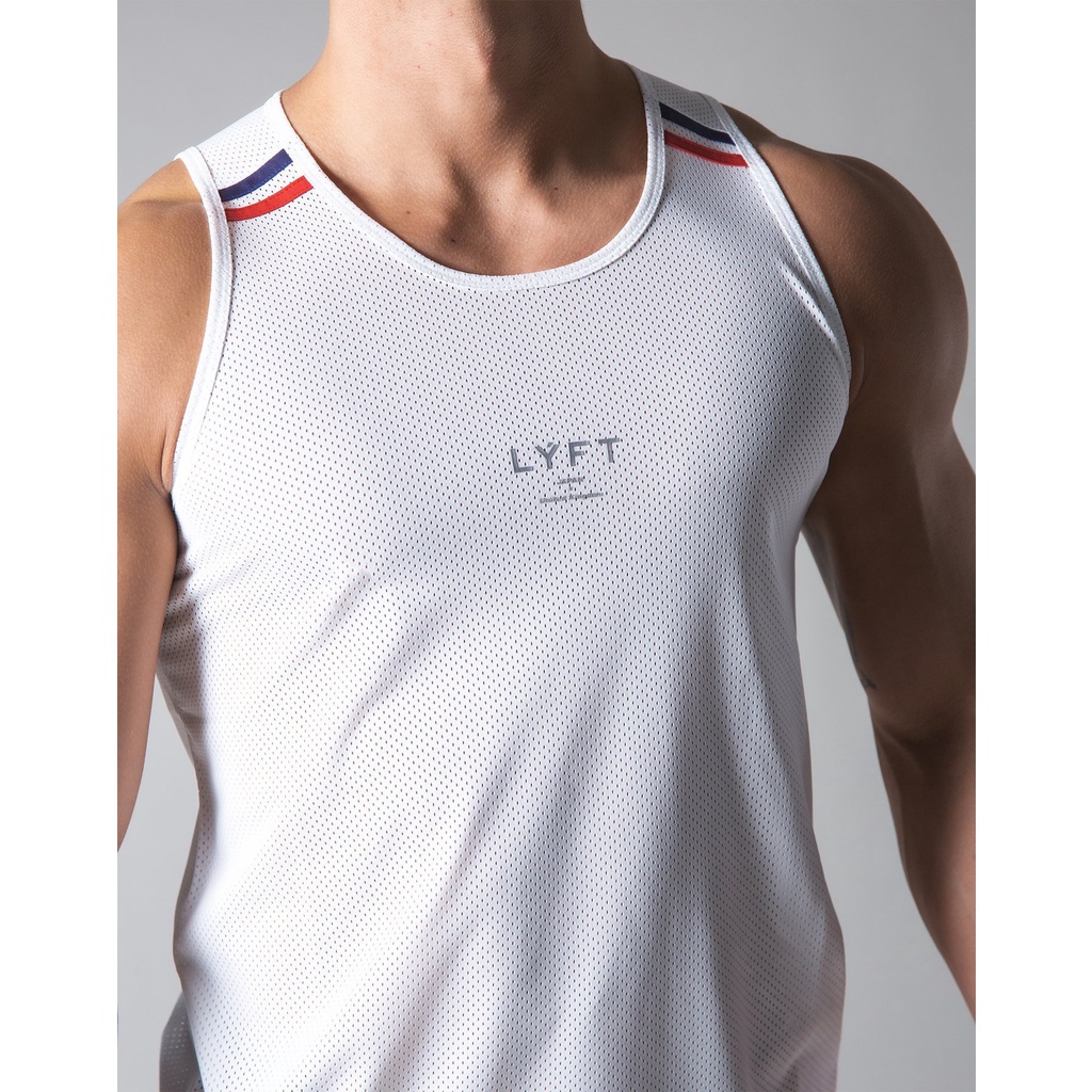 [ GYMEN ] Áo Thun Ba Lỗ Thể Thao Nam Tank Top Áo Tập Gym Big Size Co Giãn Giữ Nhiệt Nhanh Khô Cao Cấp Vải Thoáng Thun Lạnh PE Co Giãn Thoải Mái Vận động Trẻ Trung Form Chuẩn Slimfit  Chuẩn Form Chạy Bộ Chuyên Thể Dục Bóng Rổ Cầu Lông Combat