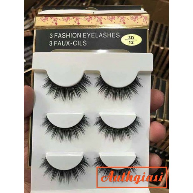 Sỉ Mi chồn 3D 3 đôi Fashion Eyelashes mi giả siêu xinh đủ mã