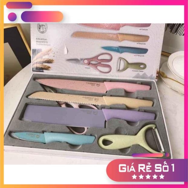 bộ dao kéo lúa mạch nhiều món