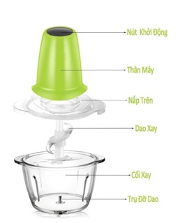 MÁY XAY THỊT 2 CỐI THUỶ TINH MAGIC GIÁ RẺ - SIEUTHI3TOT