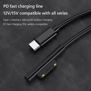 Dây Cáp Sạc Nhanh Usb C Cho Microsoft Surface Pro 7 6 5 4