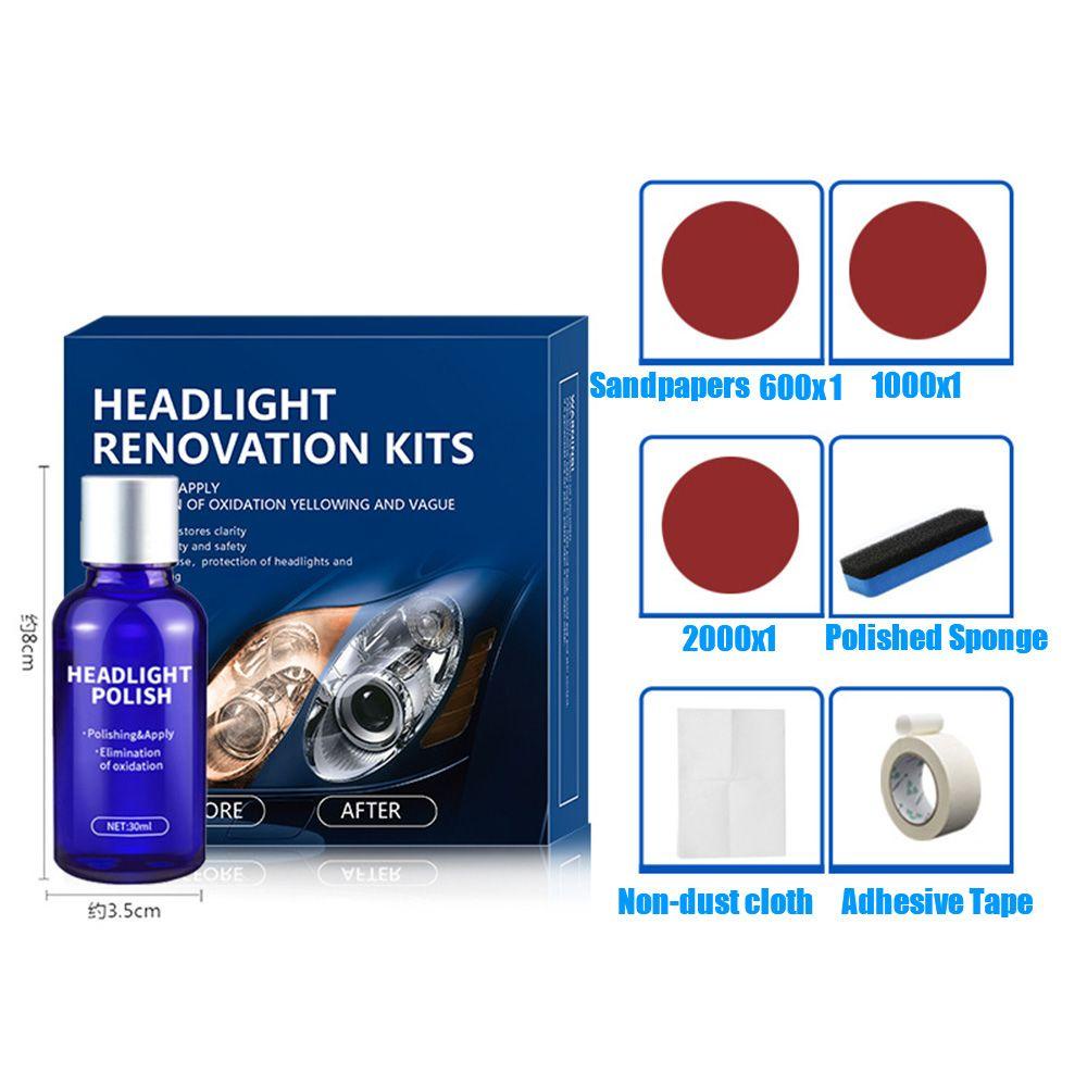 MYRONGVN Ốp Đèn Pha Xe Hơi 30ML Dễ Sử Dụng