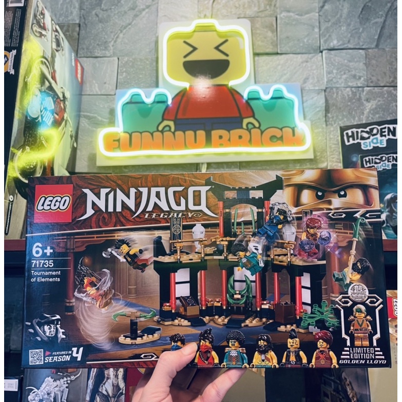 Lego chính hãng - Set 71735 - Tournament of Elements