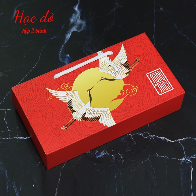 Hộp giấy đựng 2 bánh trung thu 125-250g các mẫu