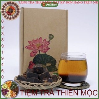 Trà thảo mộc đường đen gồm kỷ tử, táo đỏ, gừng, hoa hồng, hoa lài, mộc quế hoa,và đường đen nhập khẩu