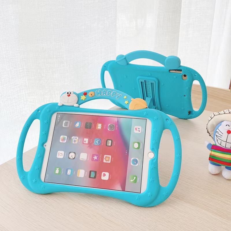 Bao Da Máy Tính Bảng In Hình Doraemon Cho Ipad Air4321 Pro 7.9 9.7 10.5 11 10.2 10.9 "Inch Mini 1 2 3 4 5 2017 / 2018 / 2019 / 2020