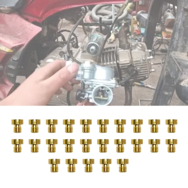 Set 25 Phụ Kiện Thay Thế Cho Bộ Chế Hòa Khí Dellorto PHBG 55-115 M5 5mm