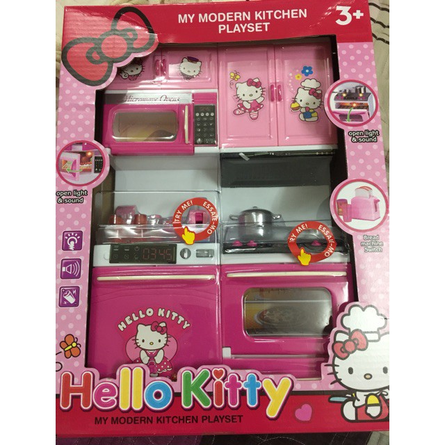 Deal sốc Bộ đồ chơi nhà bếp Hello kitty