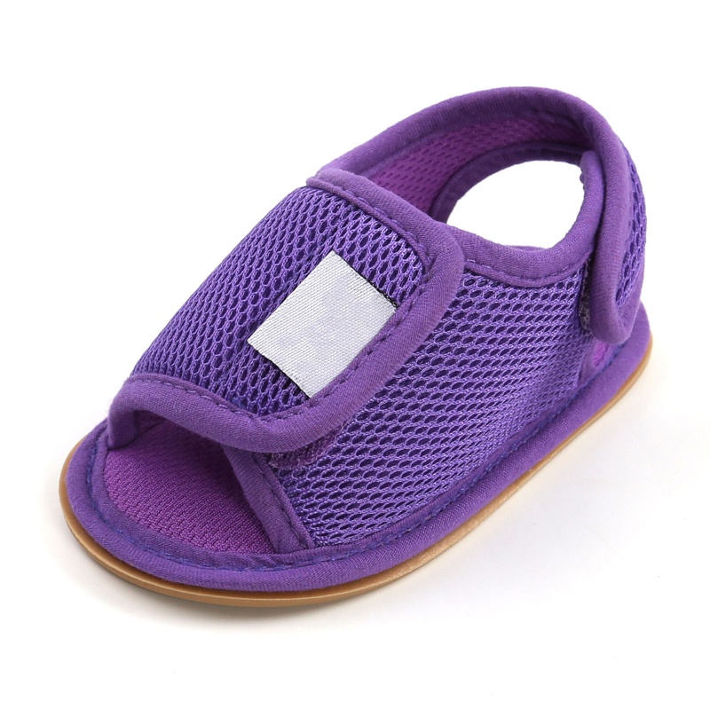 Xăng đan Cotton Đế Mềm Chống Trượt Mùa Hè Cho Bé Trai Gái