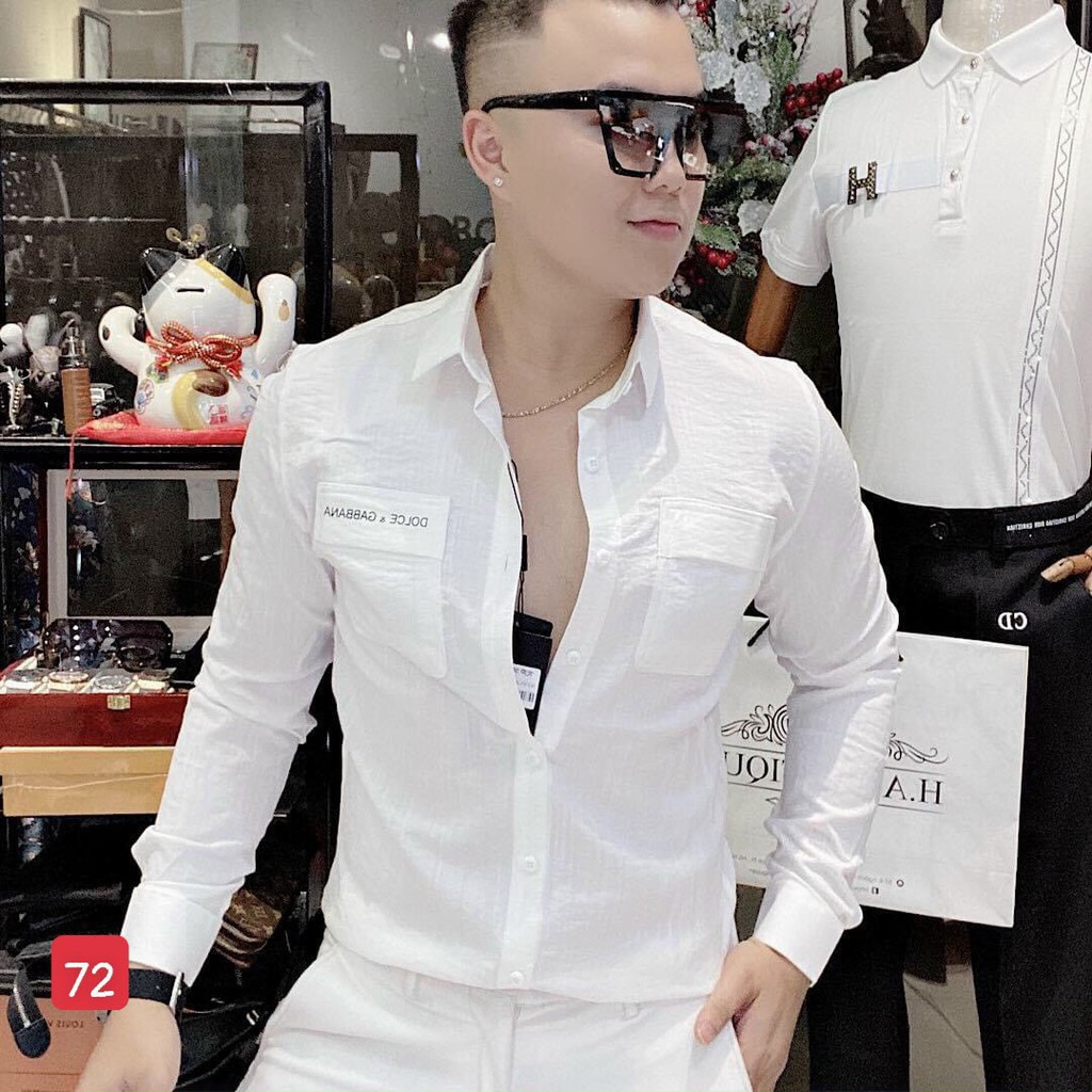 9 mẫu áo sơ mi nam VẢI ĐŨI THÊU cao cấp hàng chuẩn shop VNXK bao đẹp Y HÌNH chất lượng cực kỳ thời trang năm 2021. | BigBuy360 - bigbuy360.vn