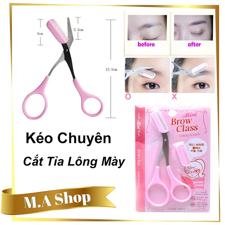 Kéo cắt tỉa lông mày lông mày Mini Brow Class