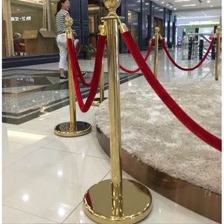 Móc cột chắn inox dây nhung