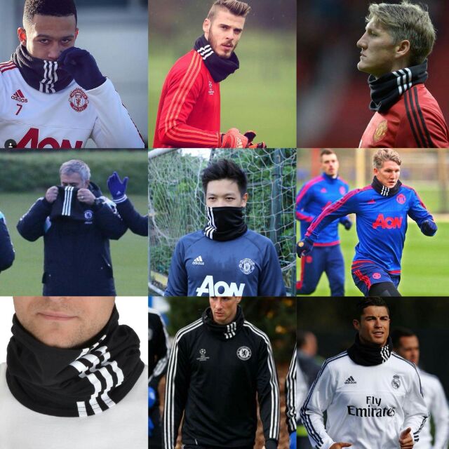 KHĂN ỐNG ADIDAS ĐA NĂNG ĐI PHƯỢT- TRÙM ĐẦU, KHẨU TRANG VẢI NỈ 2 LỚP DÀY DẶN NECK WARMER