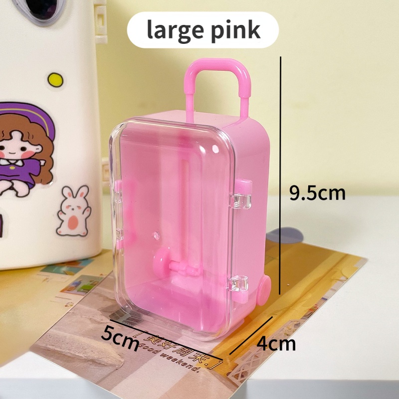 Hộp Đựng Trang Sức / Kẹo / Trang Sức Để Bàn Hình Vali Mini Sáng Tạo