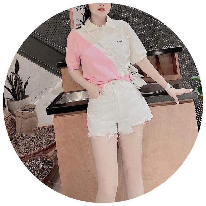 [FREESHIP] Áo phông polo Lacos nữ VNXK