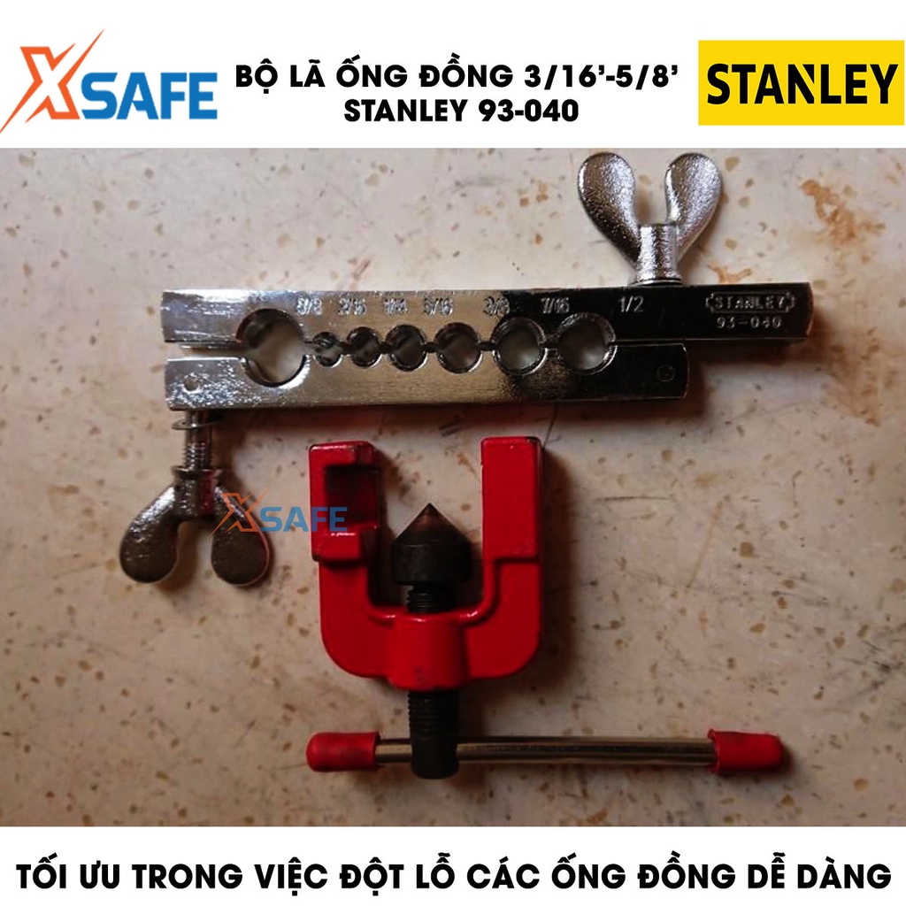 Dao cắt ống, lã ống đồng 3/16’’, 5/8’’ STANLEY 93-040 chất liệu cao cấp Dao cắt ống Stanley nhỏ gọn, chịu nhiệt chịu lực