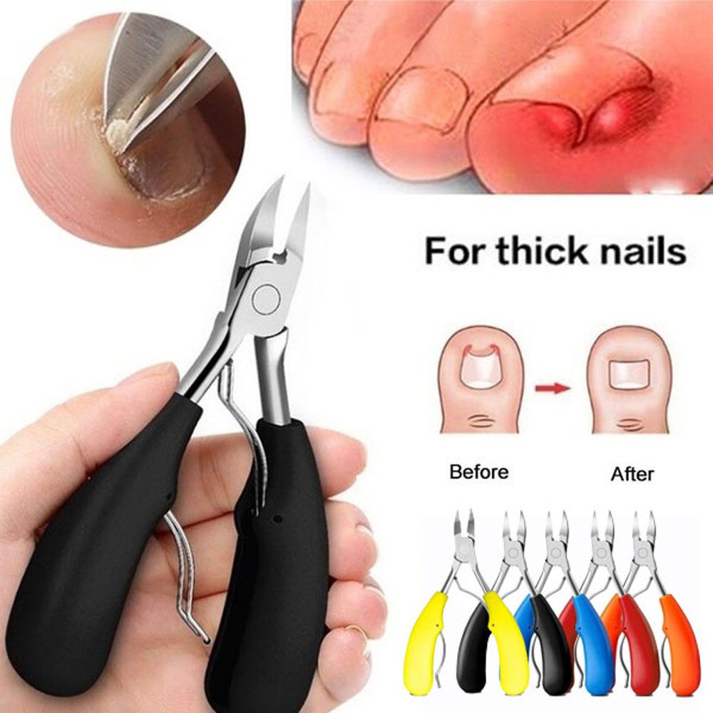 Kềm cắt móng chân cứng mọc ngược bằng thép không gỉ chuyên nghiệp