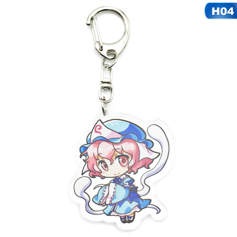 Móc Khóa Họa Tiết Hoạt Hình Dễ Thương Touhou