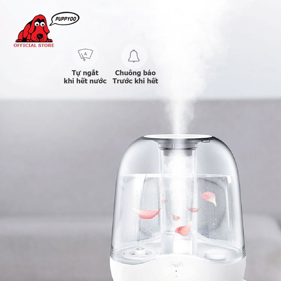 Máy phun sương tạo ẩm không khí Deerma Humidifier F325 dung tích 5L màng lọc Ag+ phun sương nano cấp ẩm cho da